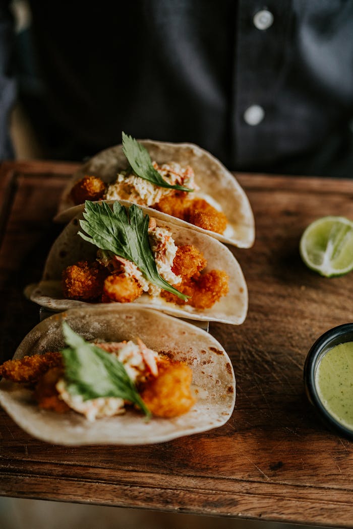 Tacos on Table